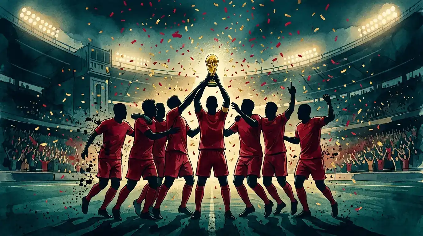 L'Espagne soulève le trophée de la Coupe du monde 2026 après sa victoire en finale