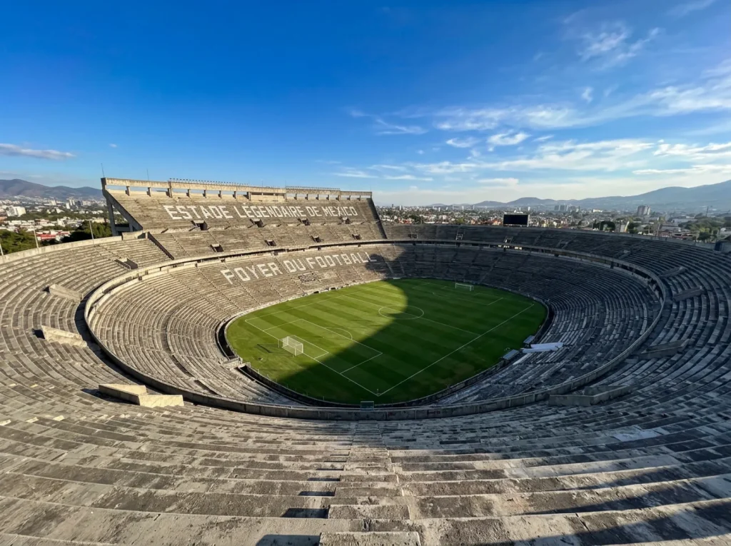 L'Estadio Azteca de Mexico, stade du match d'ouverture de la Coupe du Monde 2026