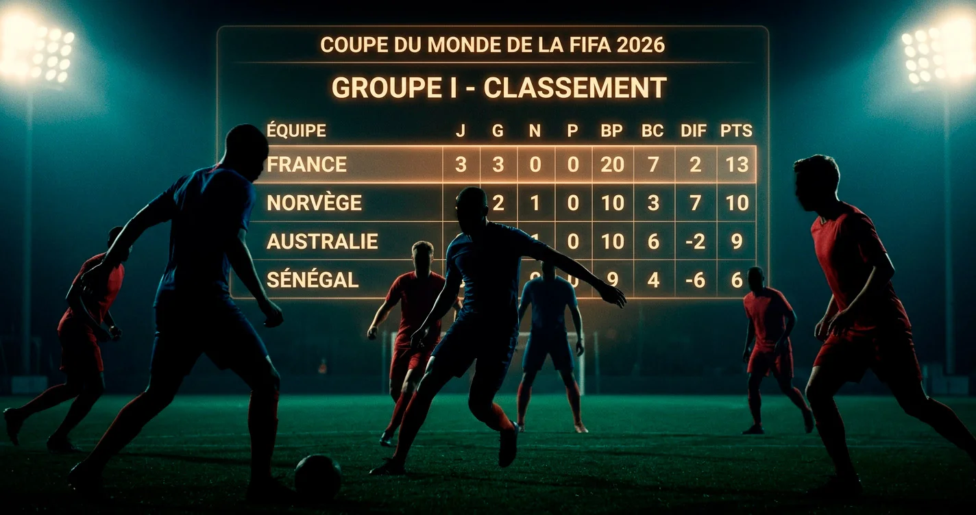 Analyse du groupe I du Mondial 2026 avec la France et la Norvège