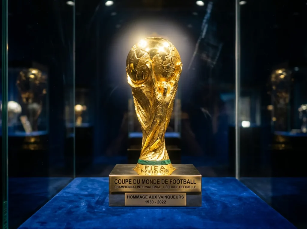 Rétrospective historique de la Coupe du Monde de football avec palmarès et records