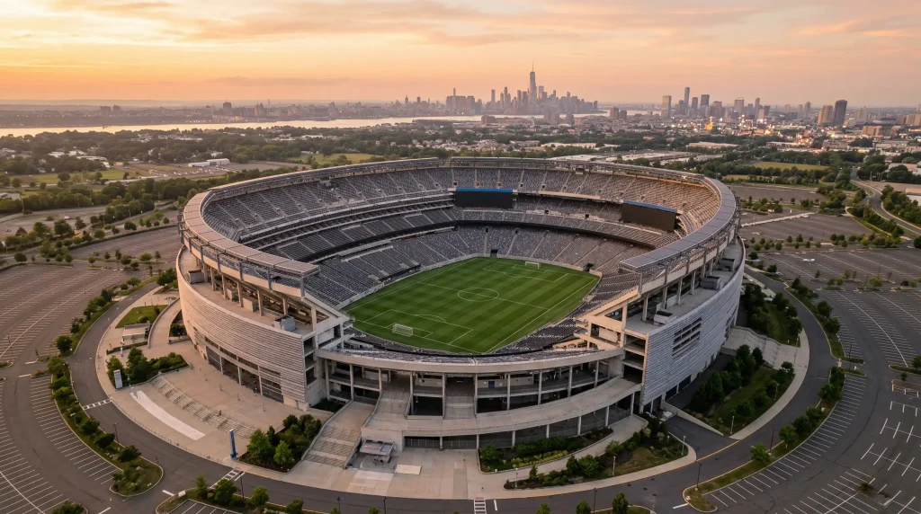 Le MetLife Stadium de New York New Jersey, stade de la finale de la Coupe du Monde 2026